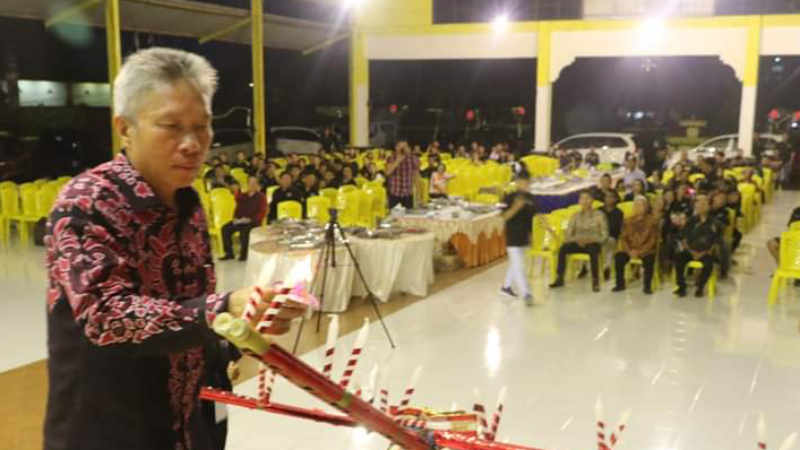 Wabup Franky Wongkar Natal Bersama Komunitas TMF
