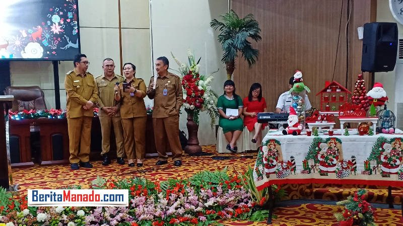 Hadiri Perayaan Natal DPRD Manado, Mor Bastiaan Ajak Perhatikan Anak Berkebutuhan Khusus