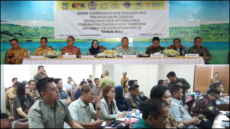 Eman Hadiri Rakor BK, Kereh Bawakan Materi di Rakorev Pendapatan Daerah