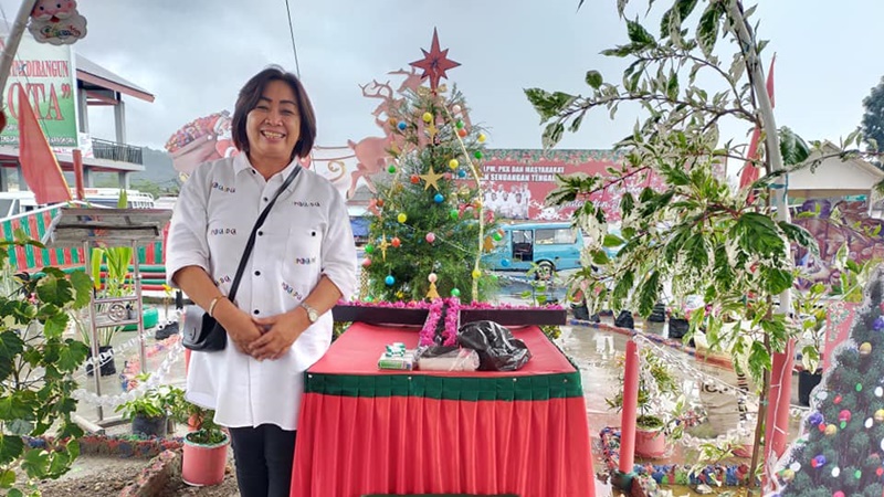 Disbudpar Minahasa Apresiasi Keberadaan Kawangkoan Christmas Garden
