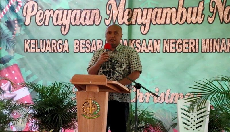 Kejari Minahasa Gelar Perayaan Natal Bersama Anak Yatim