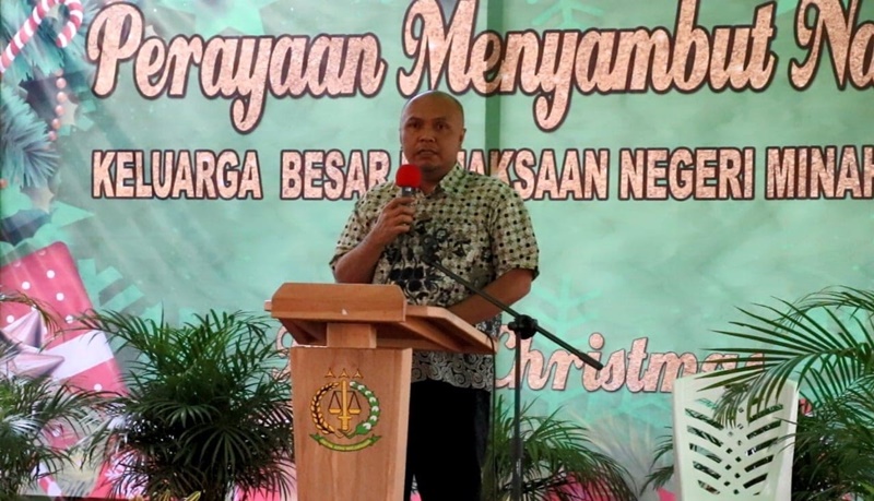 Kejari Minahasa Gelar Perayaan Natal Bersama Anak Yatim