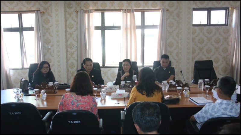 Terkait Tupoksi, Komisi III DPRD Tomohon Rapat Kerja Bersama Dengan Mitra Kerja