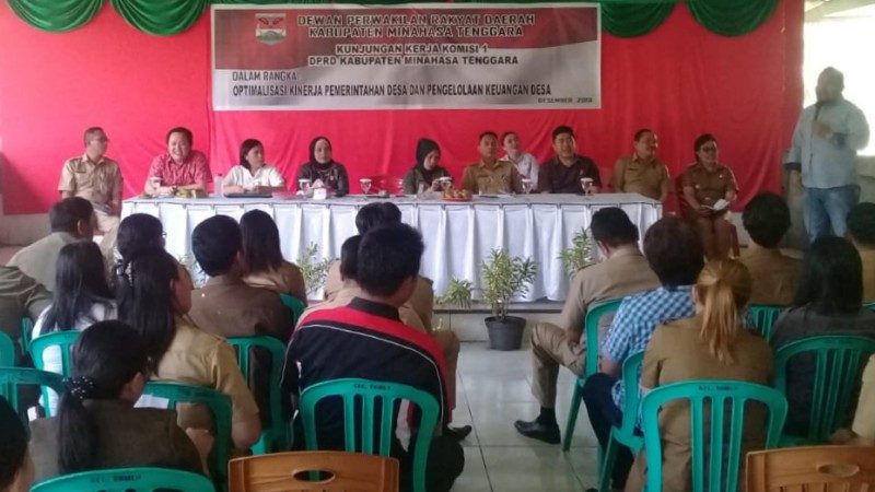 Komisi I DPRD Mitra Kunker di Tombatu Utara, Sejumlah Temuan Terungkap