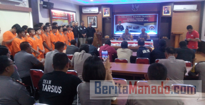 Usia Remaja Dominasi Kasus Kriminal Selang 2019 di Bitung