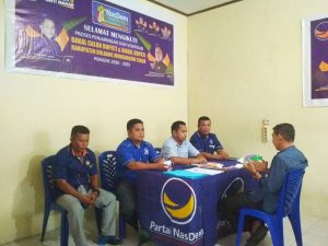 PILBUP BOLTIM: Robi Mamonto Daftar Bakal Calon Bupati di Partai Nasdem