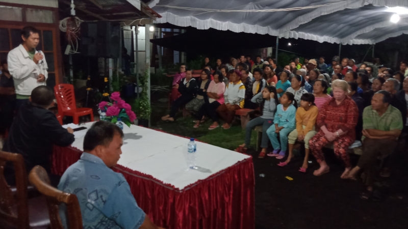 Reses di Pangolombian, Wenny Lumentut Dikeluhkan Soal Dampak PT PGE