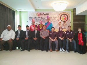 Bawaslu Boltim Lantik 21 Anggota Panwascam