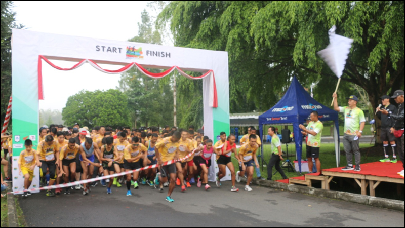 Wali Kota Diwakili Kadispora Lepas Tomohon Run 2019 10K