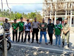 Pemuda Ansor dan Banser Boltim Gelar Pengamanan di Sejumlah Gereja