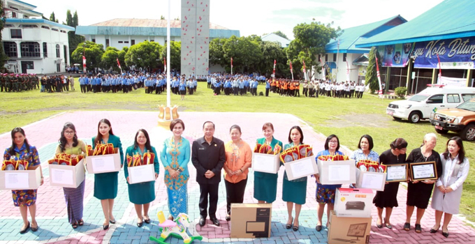 Dua Momen Diperingati Pemkot Bitung dalam Apel Korpri