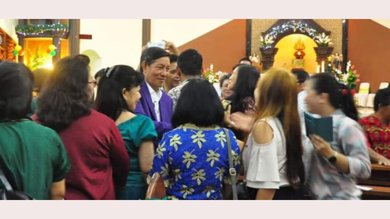 Rayakan Natal Bersama Umat Katolik, Vicky Lumentut Sebut Manado Jadi Berkat Untuk Sulut dan Indonesia