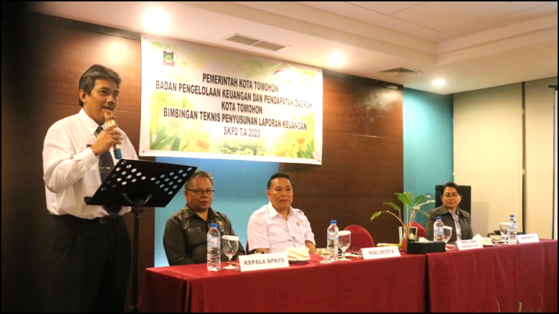 Pemkot Tomohon Pertahankan Tren Pengelolaan Keuangan Daerah Yang Baik