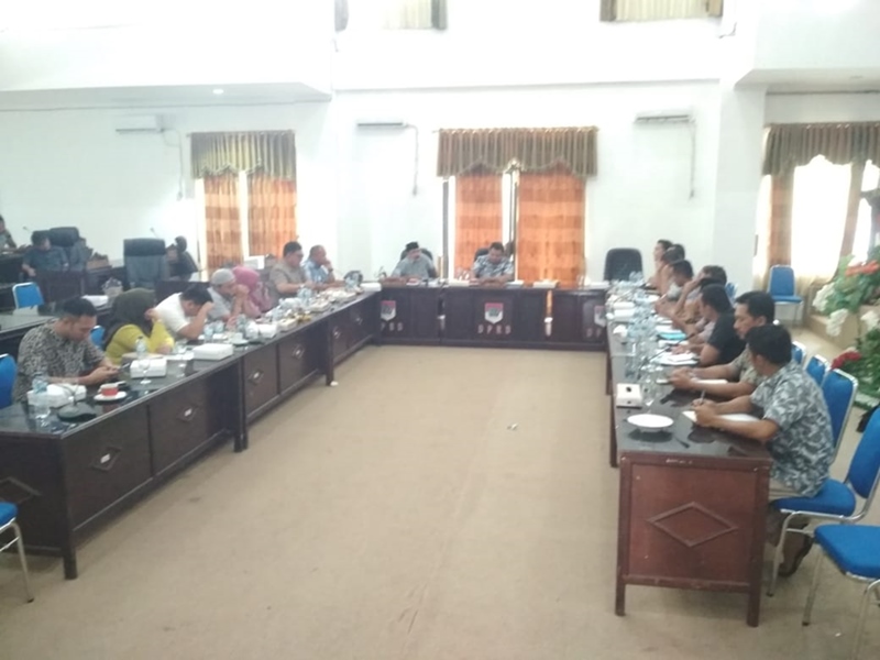 DPRD Boltim Hearing Dinas PUPR, Bahas Aspirasi Hasil Reses