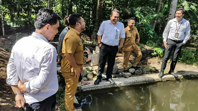Budi Daya Ikan Air Tawar, Desa Utaurano Dapat Bantuan Modal dari BNI