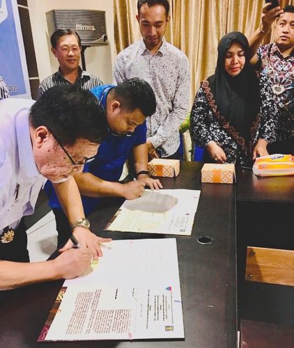 DPRD Boltim Jalin Kerjasama Kementrian Hukum dan HAM Dalam Pembentukan Produk Hukum Daerah