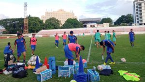 Sulut United FC Gelar Latihan Perdana di Stadion Klabat