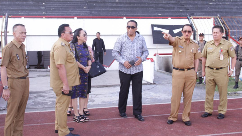 Royke Roring Tinjau Lokasi Pelaksanaan Paskah Nasional
