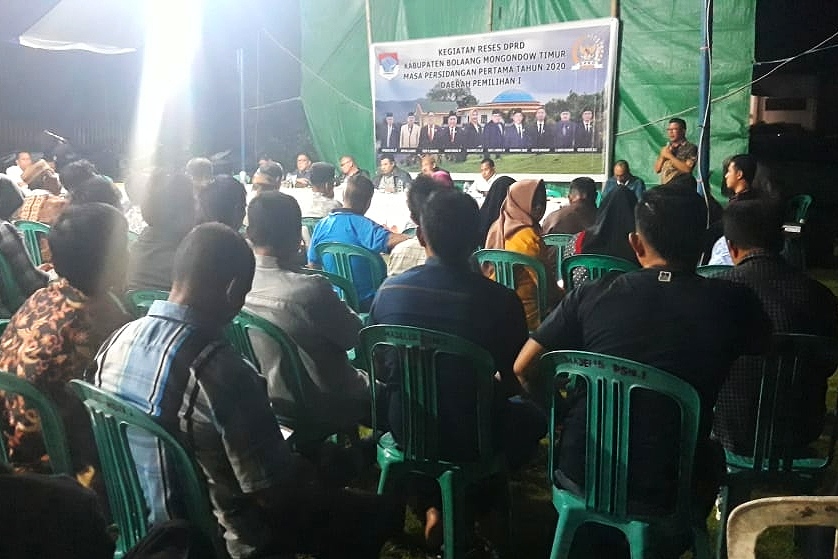 Reses DPRD di Kecamatan Kotabunan, Masyarakat Keluhkan Air Bersih