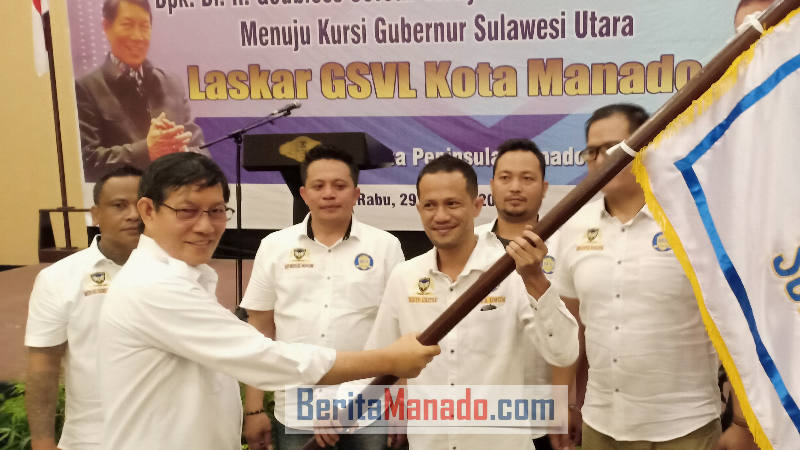 Deklarasi Laskar GSVL, Vicky Lumentut: Mencari Hati Rakyat itu Paling Baik