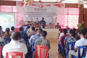 Bawaslu Boltim Gelar Rakor Bersama Stakeholder