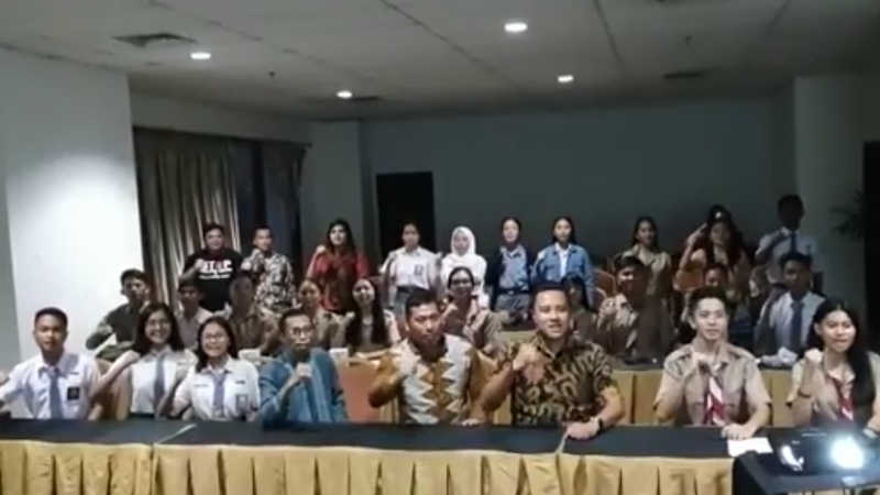 Herwyn Malonda Ikut Bekali Pelajar Awasi Pilkada 2020