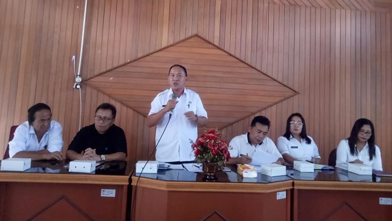 Dinas PMD Minahasa Gelar Rapat Koordinasi Optimalisasi Program Tahun 2020