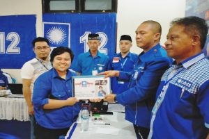 PILBUP BOLTIM: Kembalikan Berkas di PAN, Amalia Sampaikan Visi Misi Program Prioritas