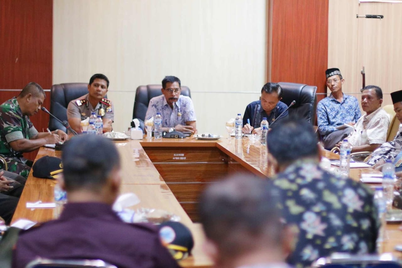 Prihatin Atas Kejadian di Tumaluntung, Bupati Boltim Gelar Rapat Bersama Tokoh Agama