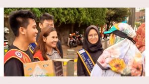 Nyong Noni Kawanua Gelar Aksi di Car Free Day Bantu Korban Banjir