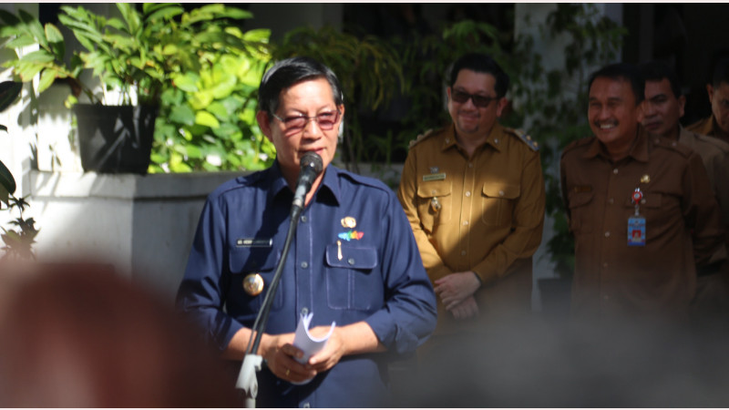 Vicky Lumentut Pimpin Apel Perdana, 2020 Semangat Baru