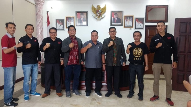 Kunjungi Pemkab Minahasa, LKBN Antara Diterima Robby Dondokambey