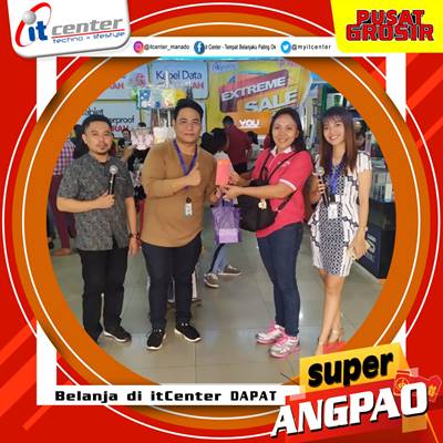 Hanya Beli HP !!! Ibu Dari Tomohon ini Dapat Angpao di Extreme Sale itCenter