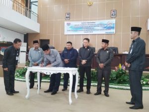 DPRD Boltim Gelar Paripurna Penetapan Program Pembentukan Perda Tahun 2020