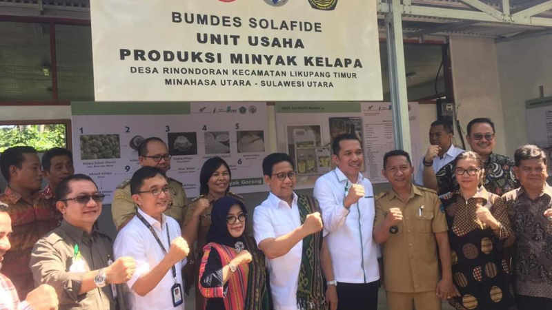 Menteri Abdul Halim Iskandar Lihat Langsung Perkembangan BUMDes di Areal KEK Likupang