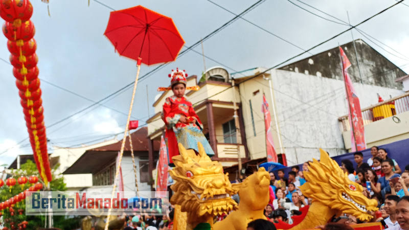 Rayakan Cap Go Meh, Hengky Wijaya Percaya Manado Zero Corona Karena ada Tuhan Memberkati