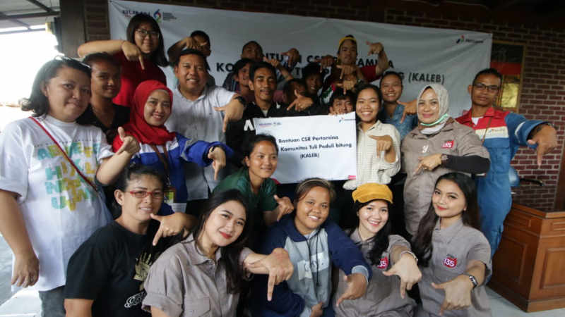 Berkah CSR Pertamina, Kaleb Kini Mampu 'Berbicara'