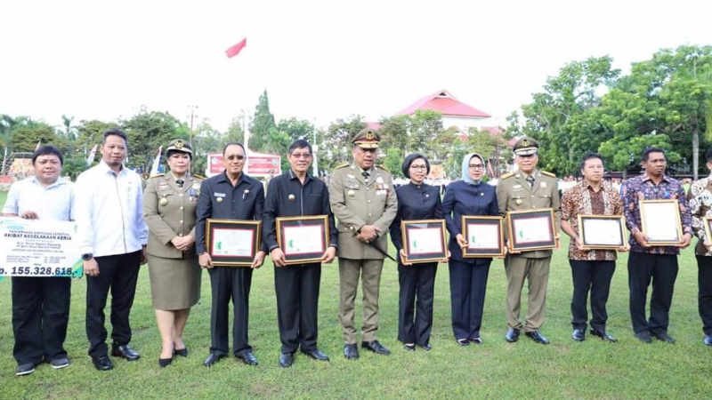 Peringatan Bulan K3 Nasional, Gubernur Olly Dondokambey Susun Strategi Hadapi Revolusi Industri 4.0
