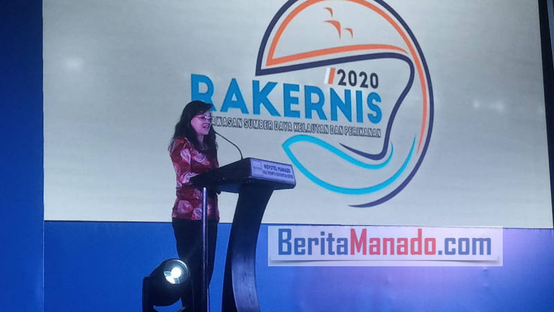 Kadis Tineke Adam Hadiri Rakernis Kementerian Kelautan dan Perikanan