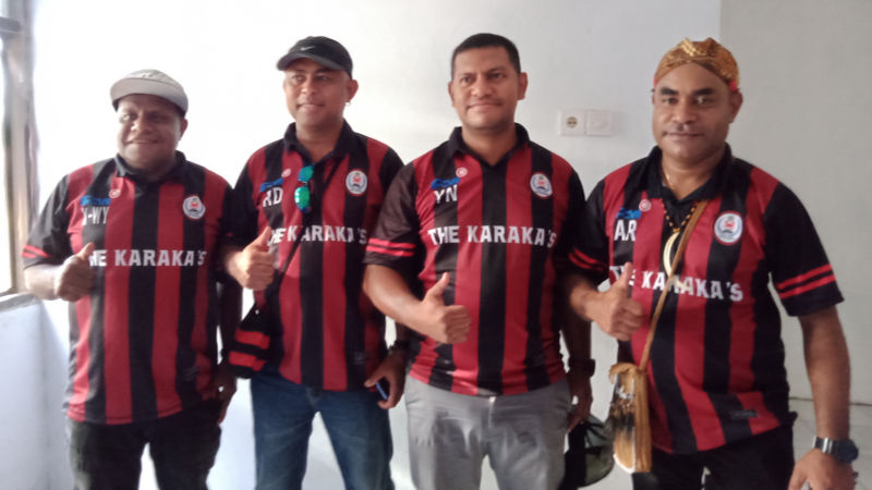 Demi Persipura, The Karaka's Hadir Langsung di Stadion Klabat Manado