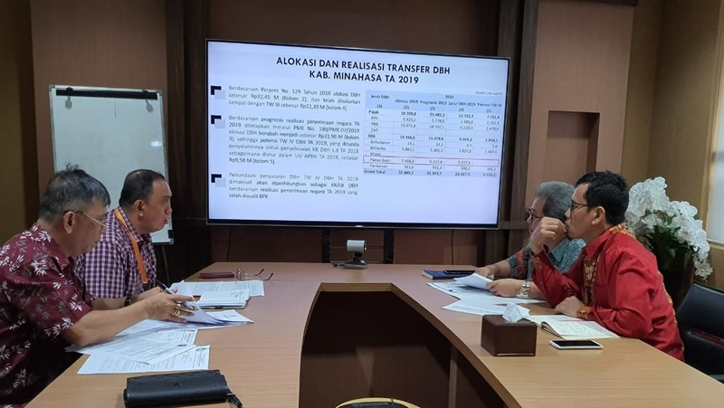 Pemkab Minahasa Koordinasi Dengan Kemenkeu RI Soal Dana Bagi Hasil