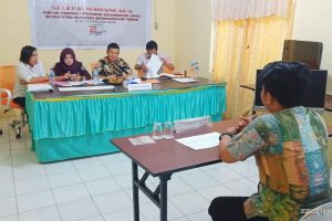 70 Peserta Calon PPK Boltim Ikuti Seleksi Wawancara