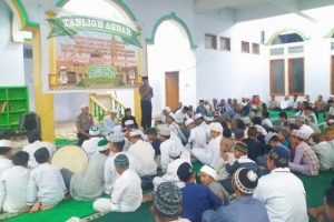 Gelaran Tabliq Akbar, Polres Boltim Ajak Masyarakat Modayag Jaga Kamtibmas