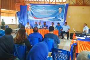 Ketua DPW PAN Sulut Kumpul dan Evaluasi DPD di Boltim