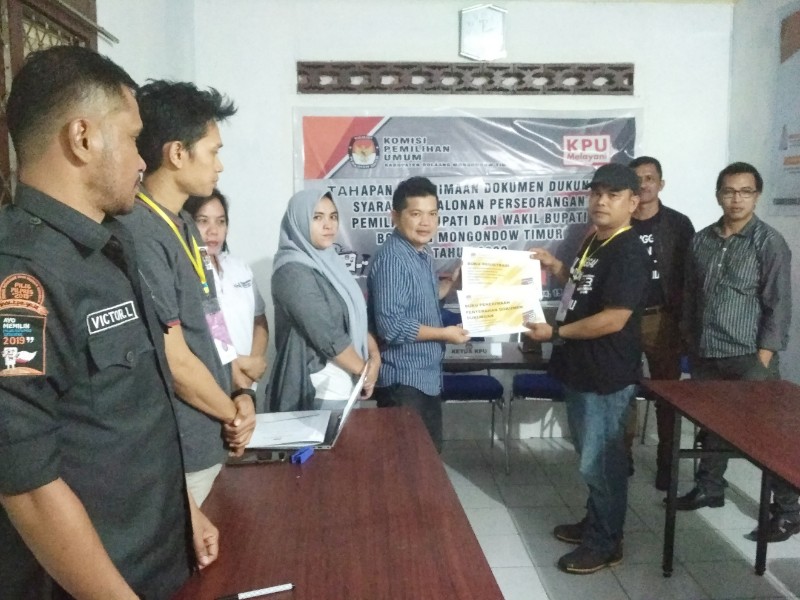 Resmi Ditutup, Pilbup Boltim Tanpa Bakal Calon Perseorangan