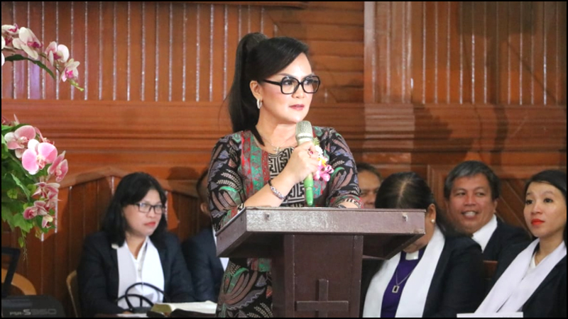 Syerly Sompotan Ajak Jemaat Sukseskan Program Pemerintah