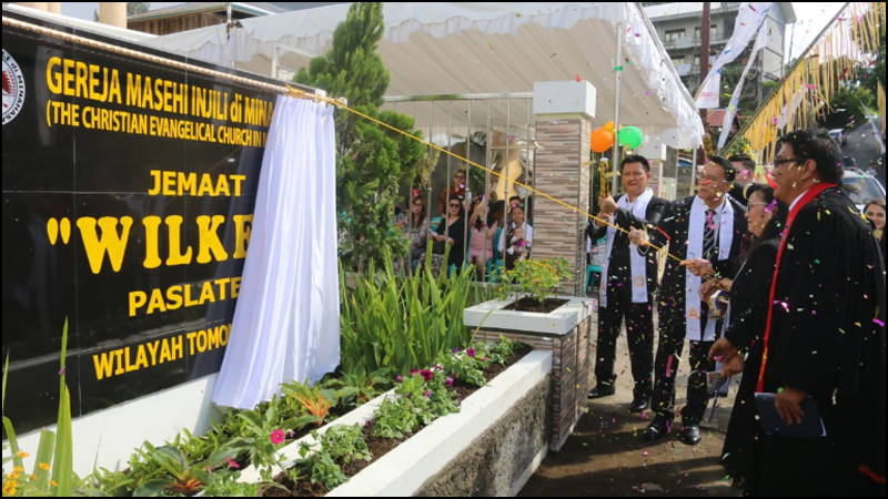 Wilken Paslaten Tomohon, Gereja GMIM ke-1000 Diresmikan