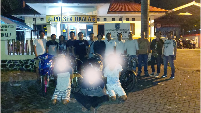 Tesangka Curanmor Berhasil Diringkus Resmob Polsek Tikala