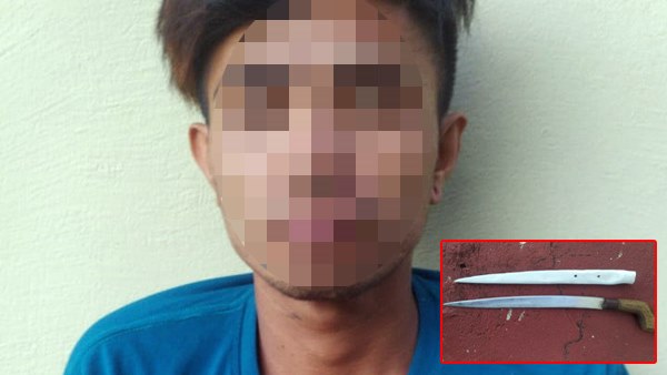 Usai Lakukan Penikaman, JT diringkus Tim Resmob Polres Minut