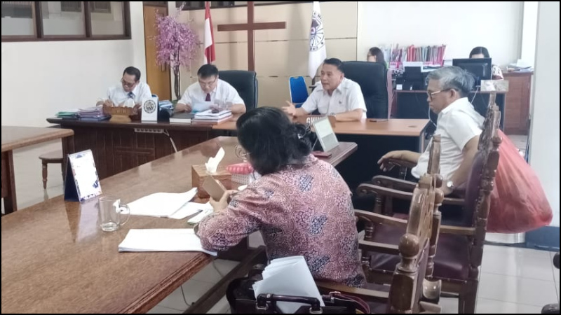 HUT PI dan Pendidikan Kristen, Jimmy Eman-Panitia Audiensi Dengan Sinode GMIM